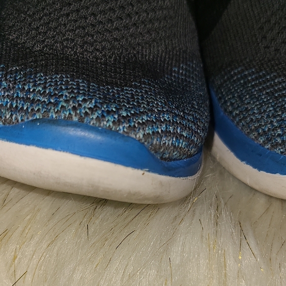 Nike Blue and Gray Sneakers with Flyknit 4.0 Running - Picture 13 of 16